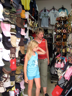 Ein Bummel durch die Läden und...